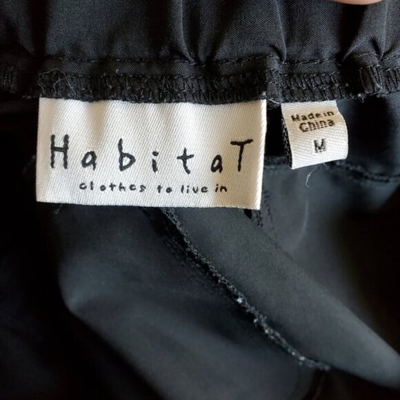 Habitat Clothes to Live In Black Pull-on Pant Size Medium - Picture 7 of 9
